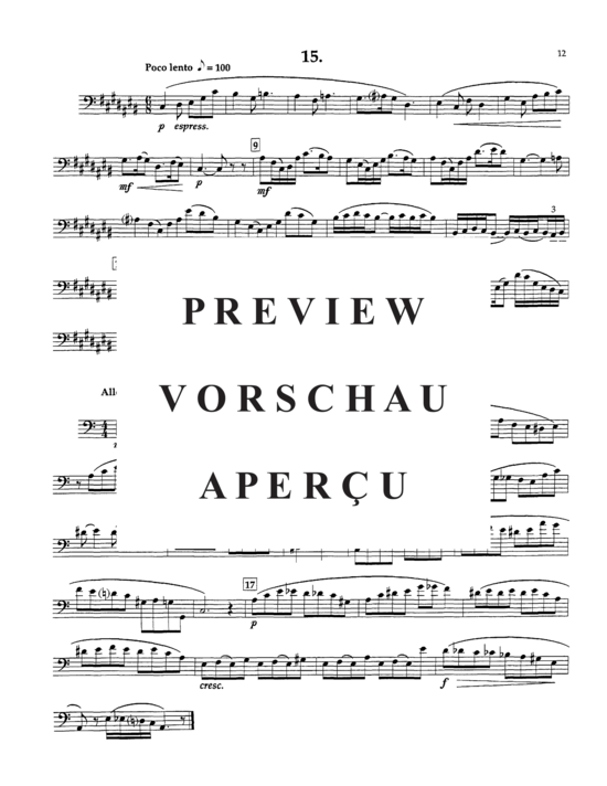 Product gallery: Page 16 of 21 26 Intermediate-Advanced Etudes , , (Euphonium Solo)