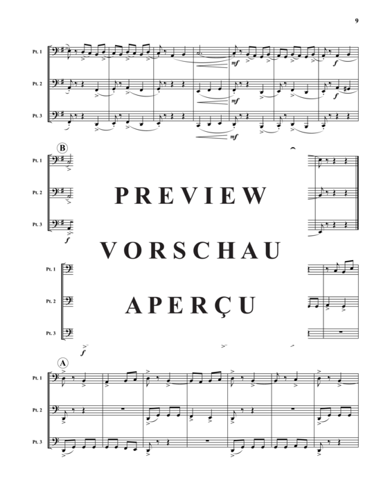 Product gallery: Page 10 of 21 Musica Festiva , , (Trombone Trio)