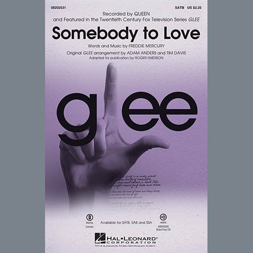 Produktbild zu: Somebody To Love (arr. Roger Emerson)