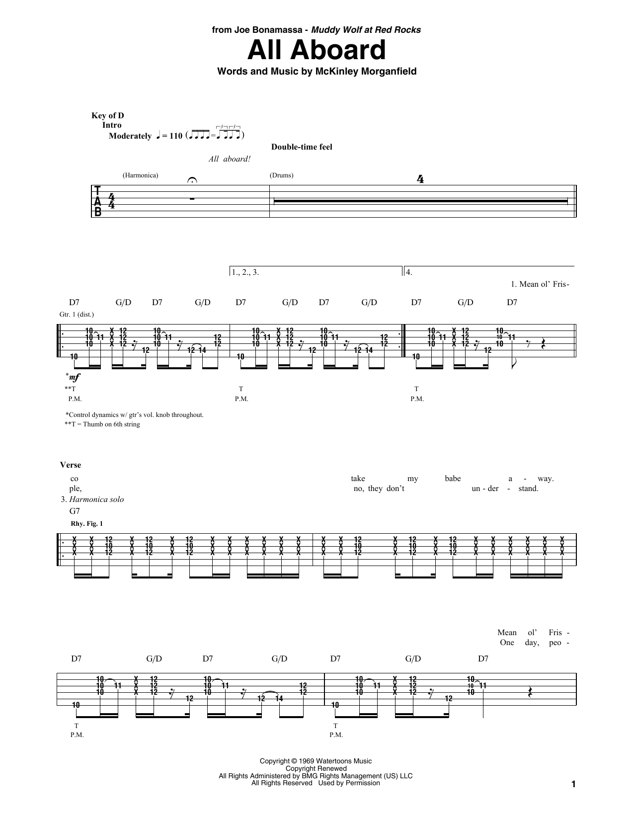 Product gallery: Page 1 of 1 All Aboard, Joe Bonamassa