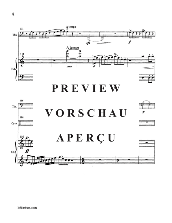Produktgalerie: Seite 10 von 21 Brillenbass , , (Tuba + Percussion)