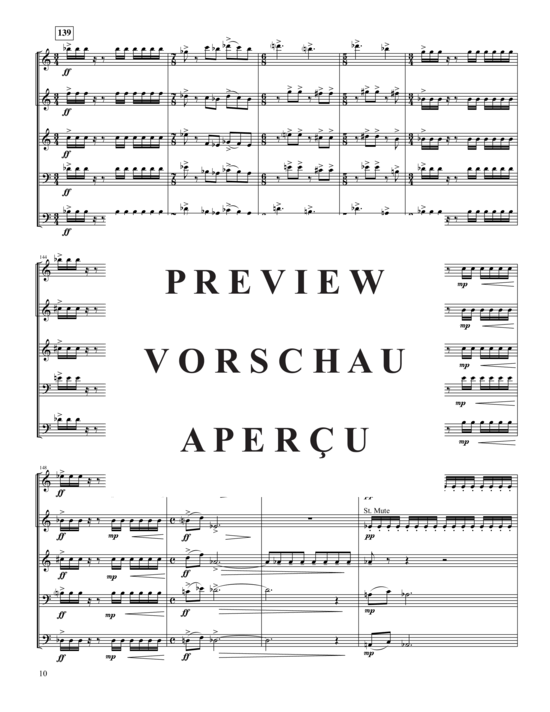 Produktgalerie: Seite 11 von 21 Quintet No. 1 for Brass , , (Blechbläserquintett)