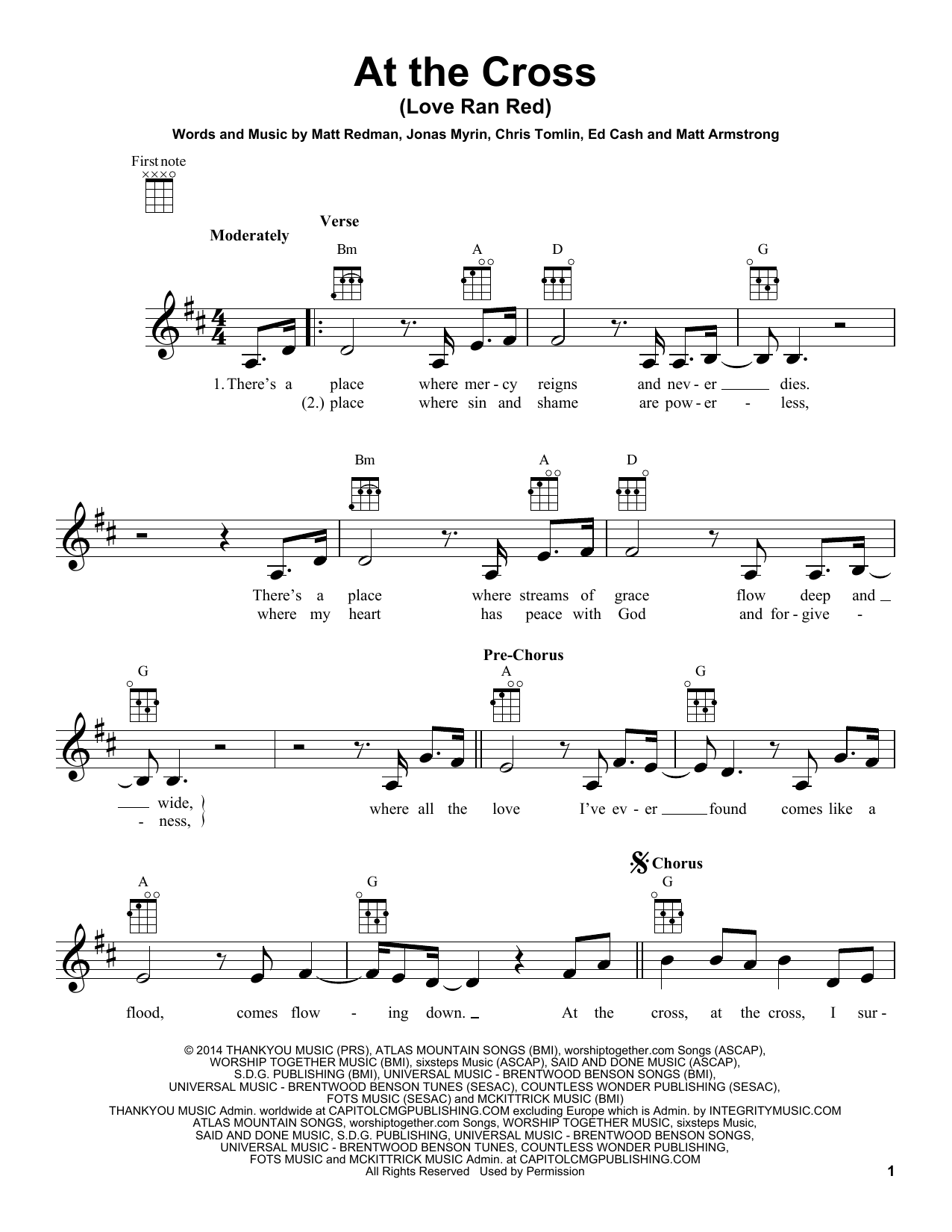 Product gallery: Page 1 of 1 At The Cross (Love Ran Red), Chris Tomlin
