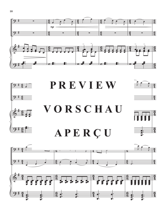 Product gallery: Page 12 of 21 Every Day an Alleluia , , (Trio for 2x tuba + piano)