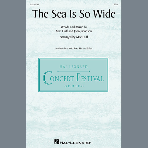Produktbild zu: The Sea Is So Wide (arr. Mac Huff)
