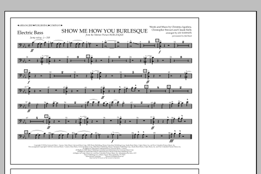 Produktbild zu:  Show Me How You Burlesque - Electric Bass - Jay Dawson