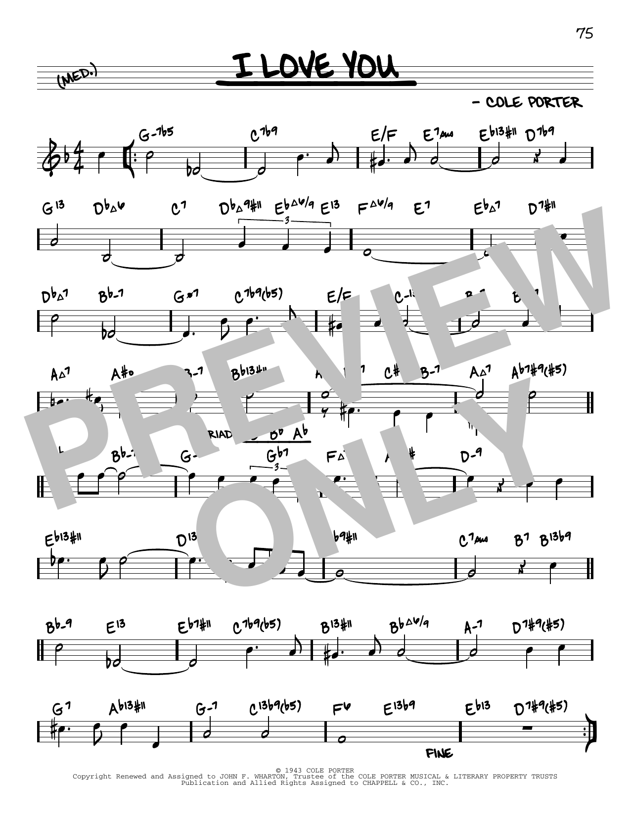 Product picture to: I Love You (arr. David Hazeltine)