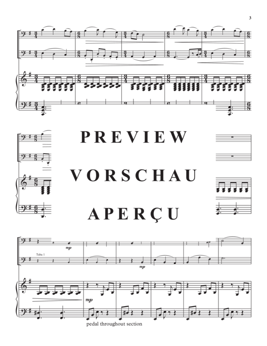 Product gallery: Page 5 of 21 Every Day an Alleluia , , (Trio for 2x tuba + piano)