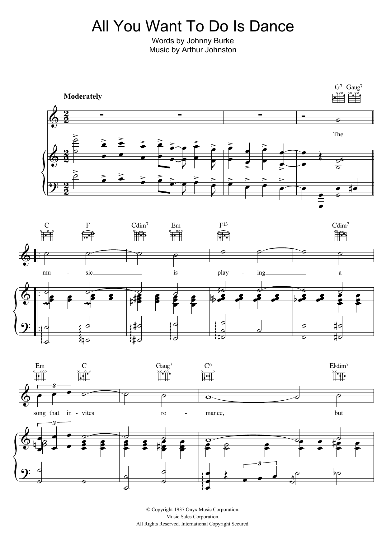 Produktgalerie: Seite 1 von 1 All You Want To Do Is Dance, Bing Crosby, Gesang, Gitarre, Klavier