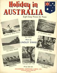 cover: The Old Gum Tree (from 'Holiday In Australia'), Lindley Evans, Klavier