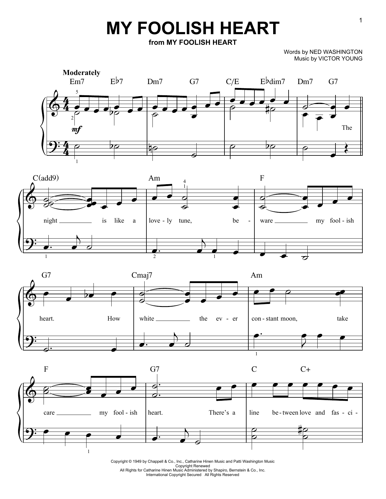 Produktbild zu: My Foolish Heart