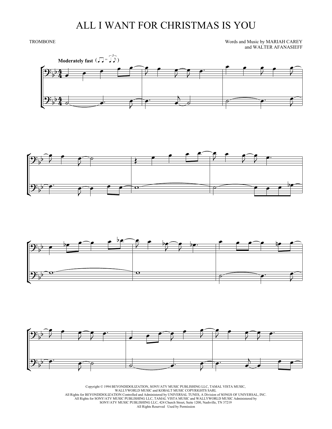 Product gallery: Page 1 of 1 All I Want For Christmas Is You, Mariah Carey