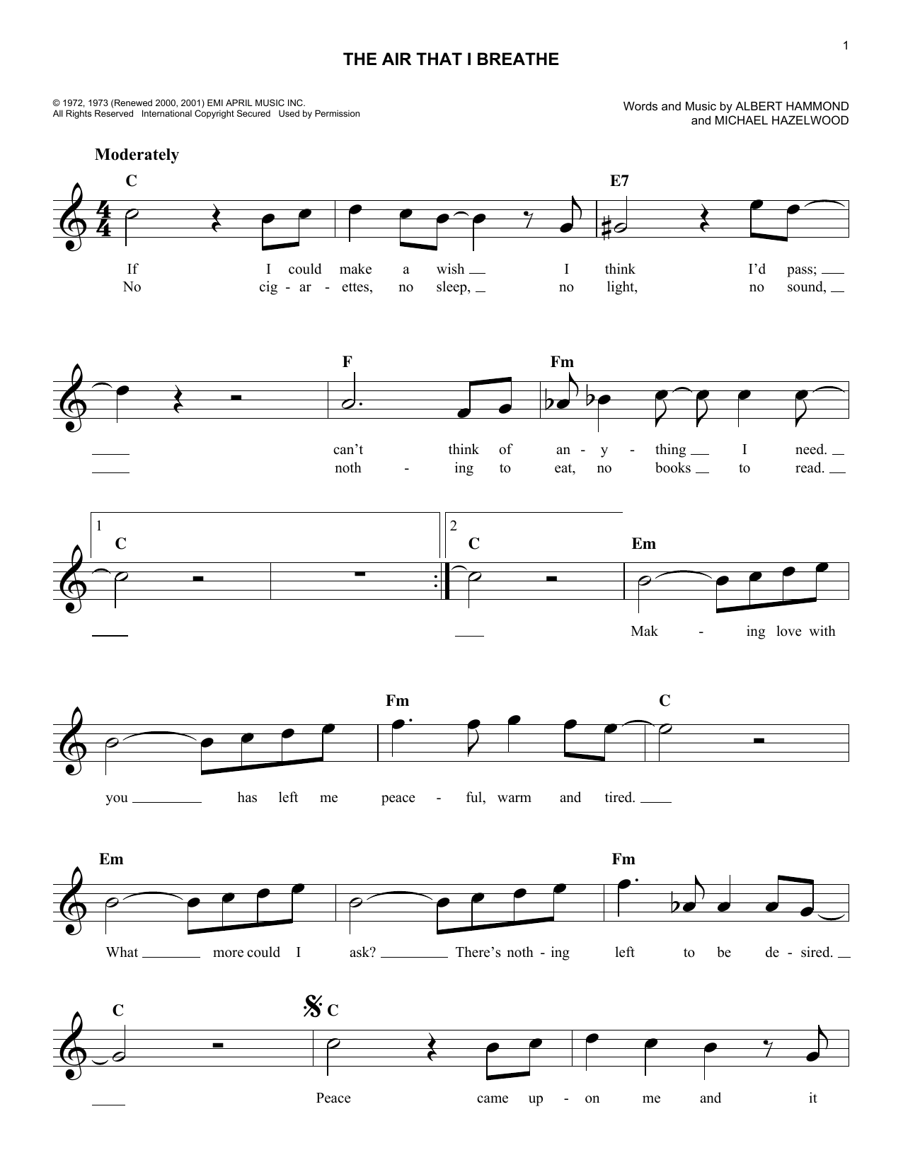 Produktgalerie: Seite 1 von 1 The Air That I Breathe, The Hollies