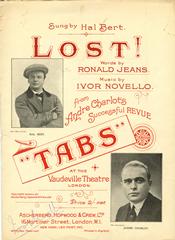 cover: Lost (from 'Tabs'), Hal Bert
