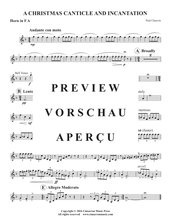 Produktgalerie: Seite 9 von 16 Christmas Canticle , , (Doppeltes Blechbläserquintett)