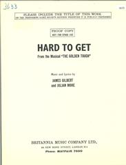 cover: Hard To Get (from 'The Golden Touch'), Julian More