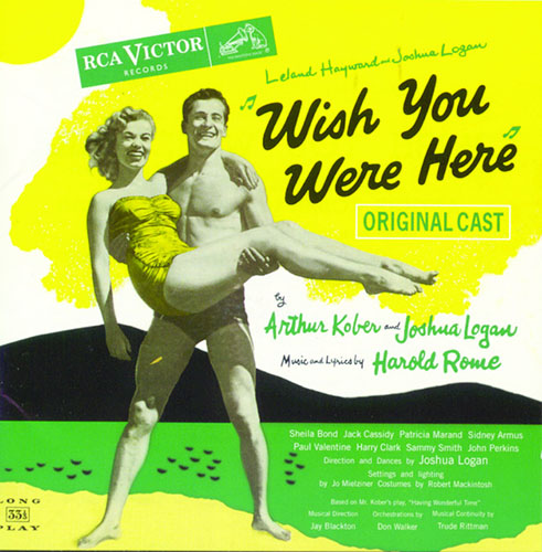 cover: Wish You Were Here, Harold Rome, Gesang, Gitarre, Klavier