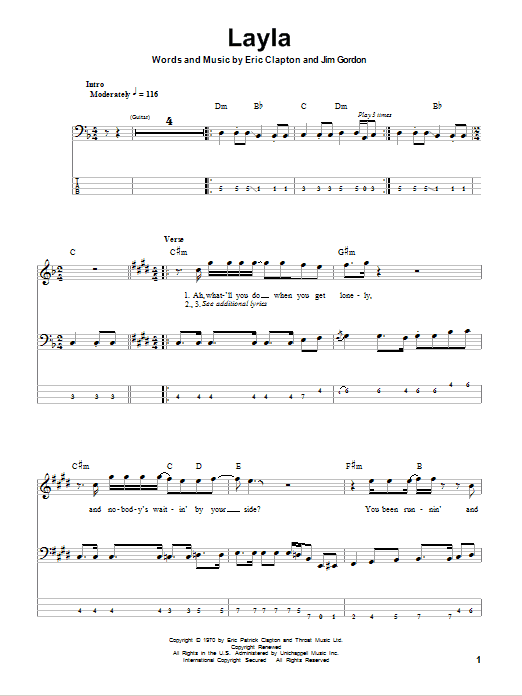 Produktgalerie: Seite 1 von 1 Layla, Eric Clapton