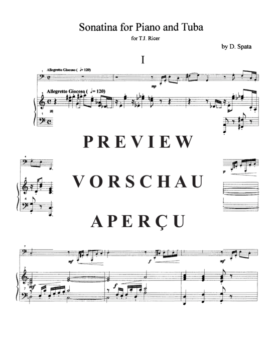 Product gallery: Page 3 of 21 Sonatina , , (tuba + piano)