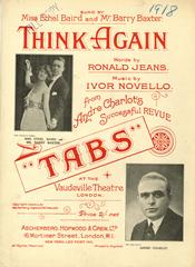cover: Think Again (from 'Tabs'), Ethel Baird