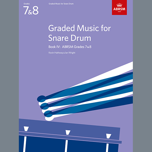 cover: Overture to Accents from Graded Music for Snare Drum, Book IV,