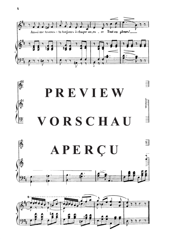 gallery: Le papillon et la fleur Op.1 No.1 , , (Gesang hoch + Klavier)