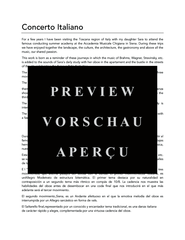 Produktgalerie: Seite 4 von 11 Concerto Italiano, , (Oboe und Klavier)