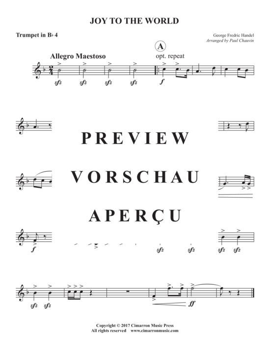 Product gallery: Page 8 of 13 Joy to the World , , (Trumpet ensemble 1-9 trumpets)