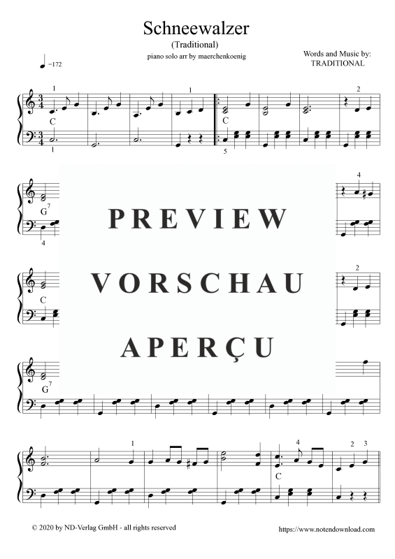 gallery: Schneewalzer, maerchenkoenig, (piano solo)