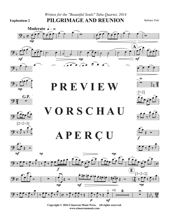 Product gallery: Page 10 of 17 Pilgrimage and Reunion , , (2x Baritone, 2x Tuba)