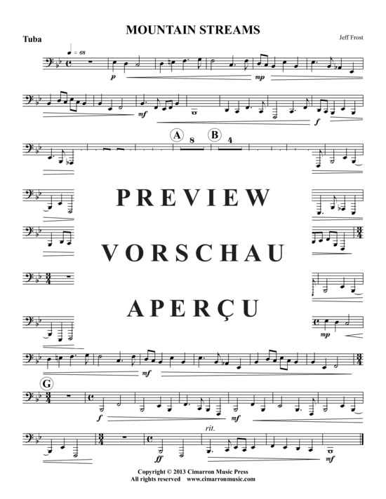 Produktgalerie: Seite 9 von 9 Mountain Streams , , (Blechbläser-Quintett)