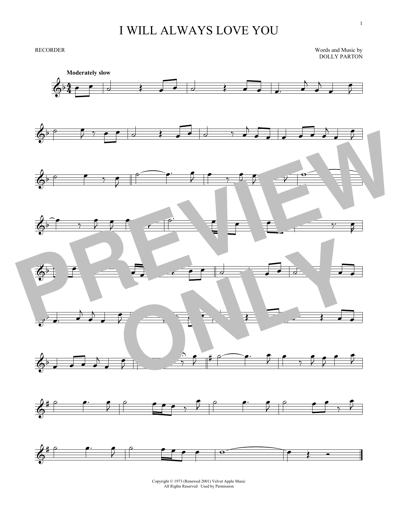 Product gallery: Page 1 of 1 I Will Always Love You, Whitney Houston