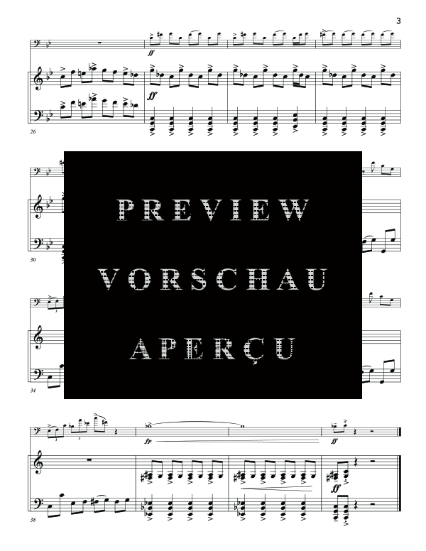 Product gallery: Page 7 of 11 Concerto di Jazz, , (trombone and piano)