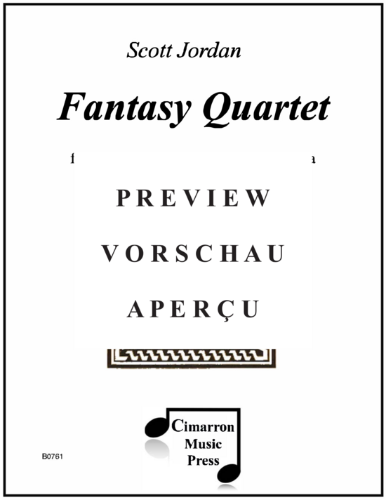 Product gallery: Page 2 of 21 Fantasy Quartet , , (flute, clarinet, bassoon and marimba)