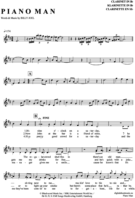 Product picture to: Piano Man Billy Joel