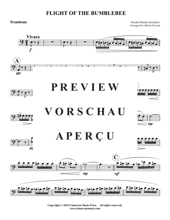 Produktgalerie: Seite 9 von 10 Flight of the Bumblebee , , (Trompete, Horn, Posaune)