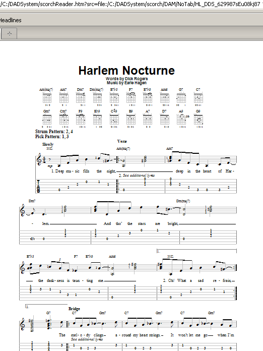 Product picture to: Harlem Nocturne