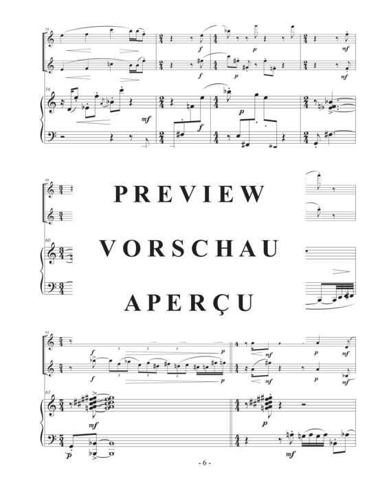 Product gallery: Page 8 of 20 Iridescence , , (flute, clarinet and piano)