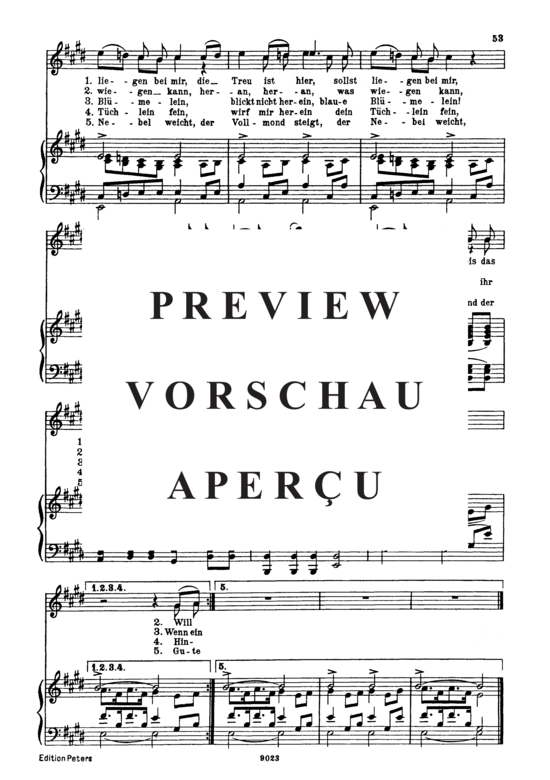 gallery: Des Baches Wiegenlied D.795-20 (Die schöne Müllerin) , ,  (Gesang hoch + Klavier)