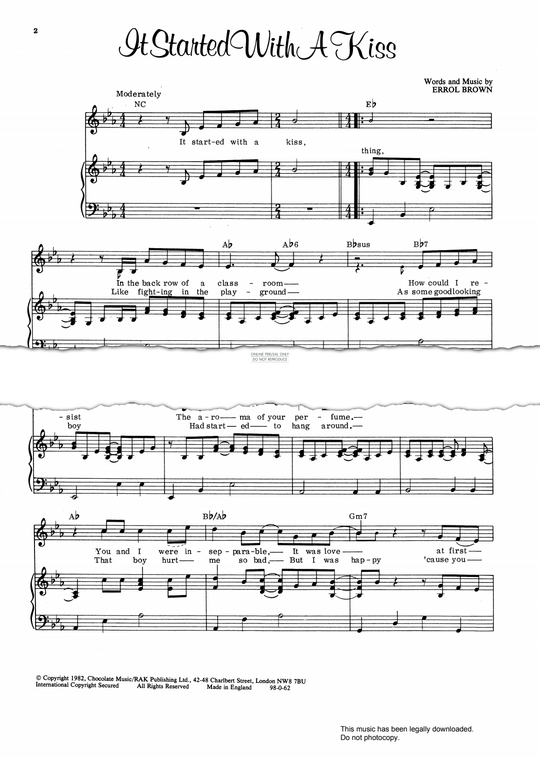 gallery: It Started With A Kiss, Hot Chocolate