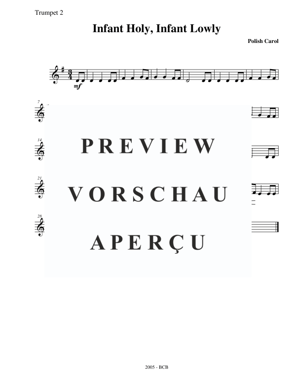 Produktgalerie: Seite 9 von 11 Infant Holy, Infant Lowly, , BlechblÀser Sextett