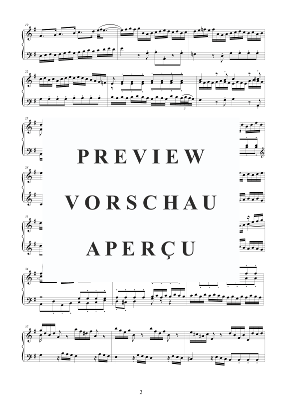Produktgalerie: Seite 3 von 8 Fantasia in G-Dur BWV 571, , Klavier Solo