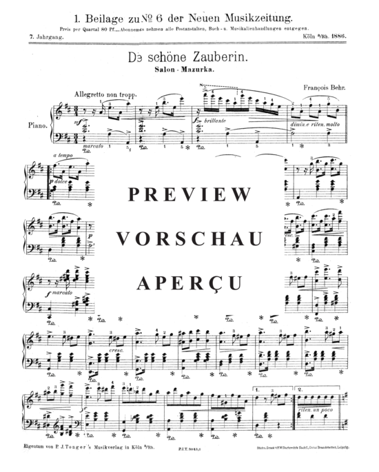 Product gallery: Page 2 of 4 Die schöne Zauberin , , Piano Solo