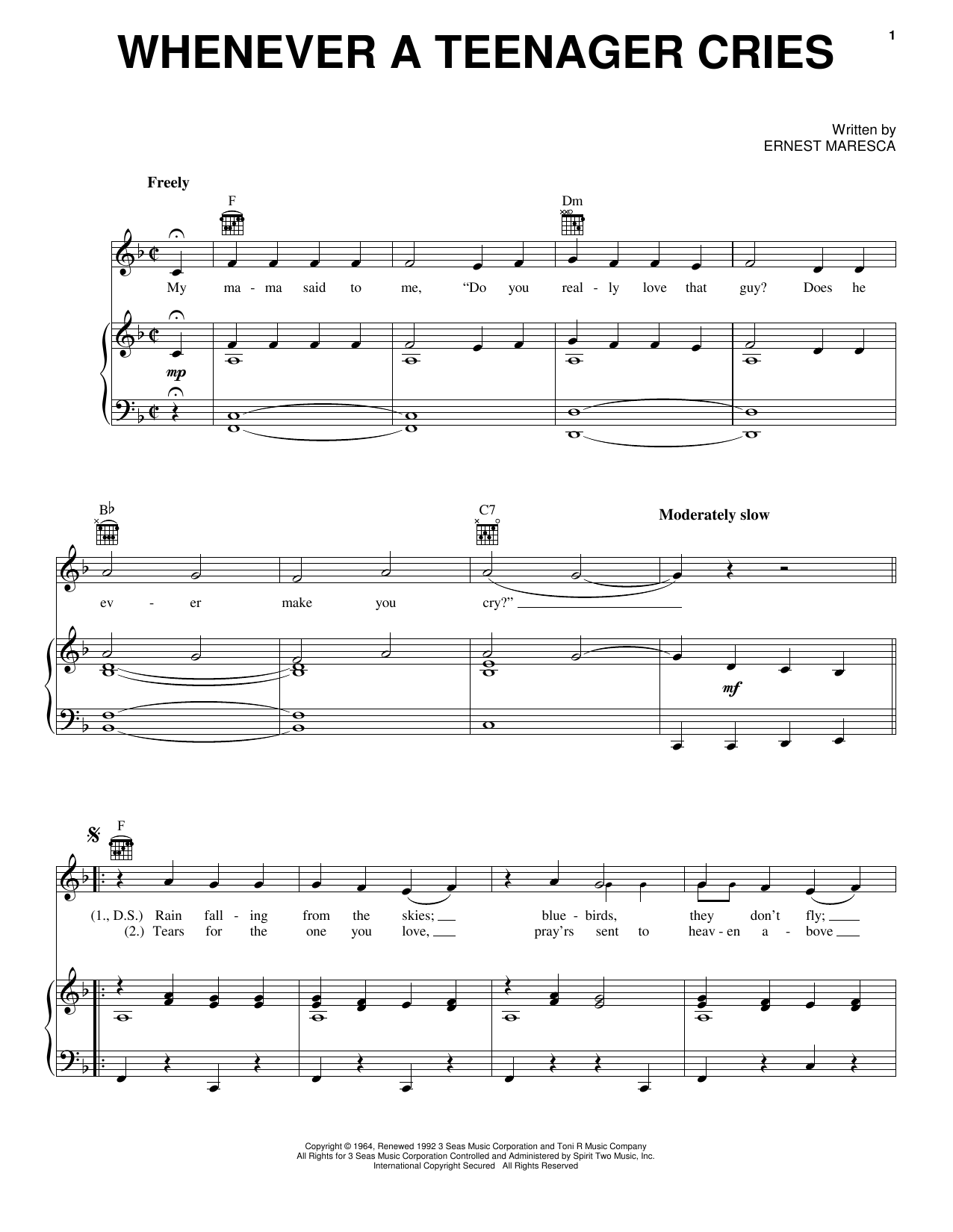 Produktbild zu: Whenever A Teenager Cries