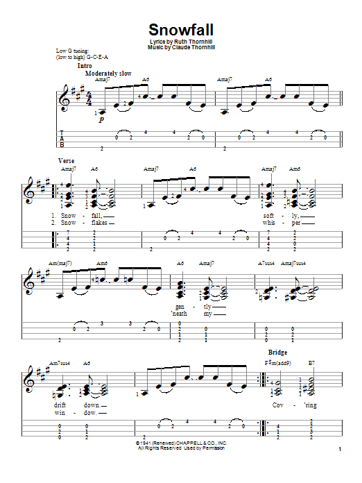 Product gallery: Page 1 of 1 Snowfall, Tony Bennett