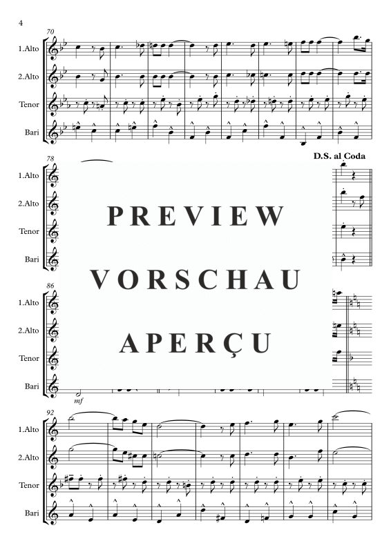 Product gallery: Page 5 of 11 In der Bar zum Krokodil, Comedian Harmonists, (Saxophone Quartet AATB)