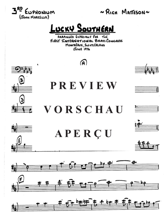 Produktgalerie: Seite 11 von 21 Lucky Southern , , (Tuba Ensemble EEETTT + Band)