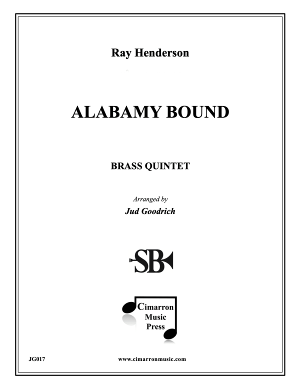 cover: Alabamy Bound, , Blechbläser Quintett