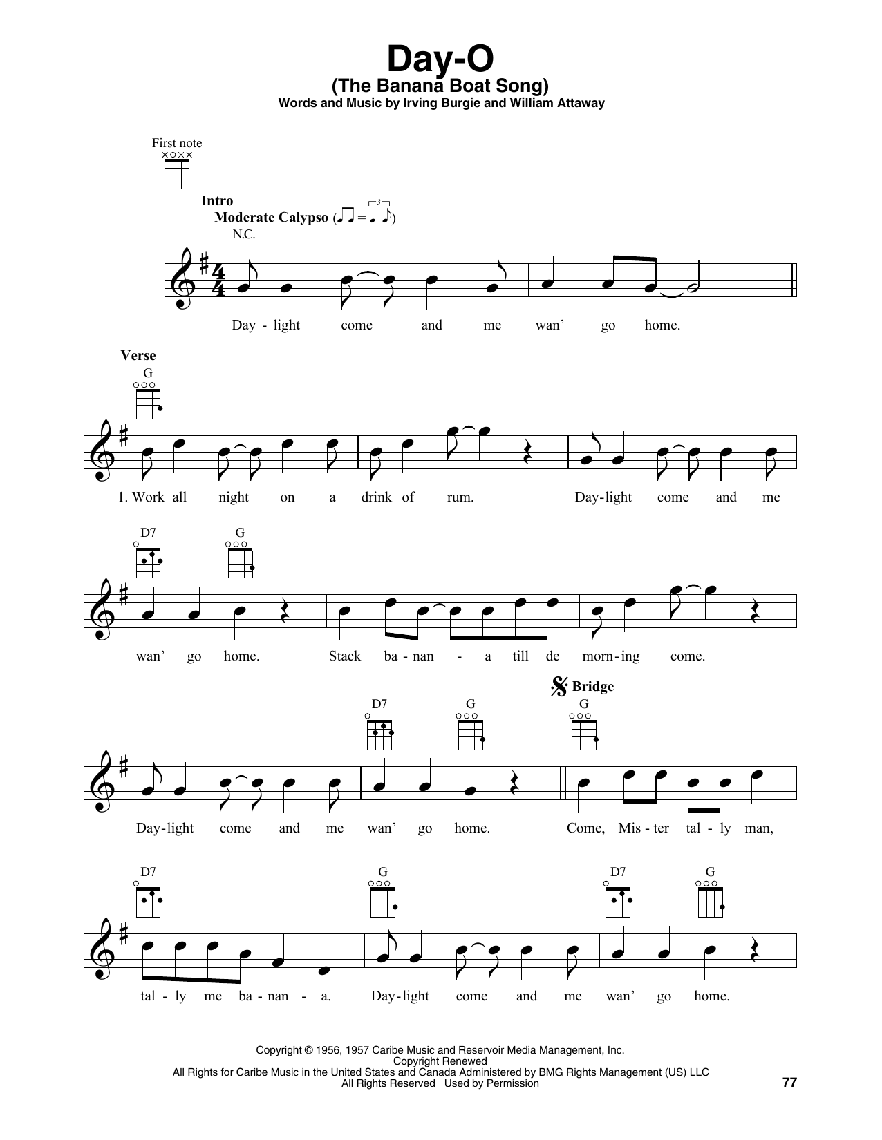 Product gallery: Page 1 of 1 Day-O (The Banana Boat Song), Harry Belafonte