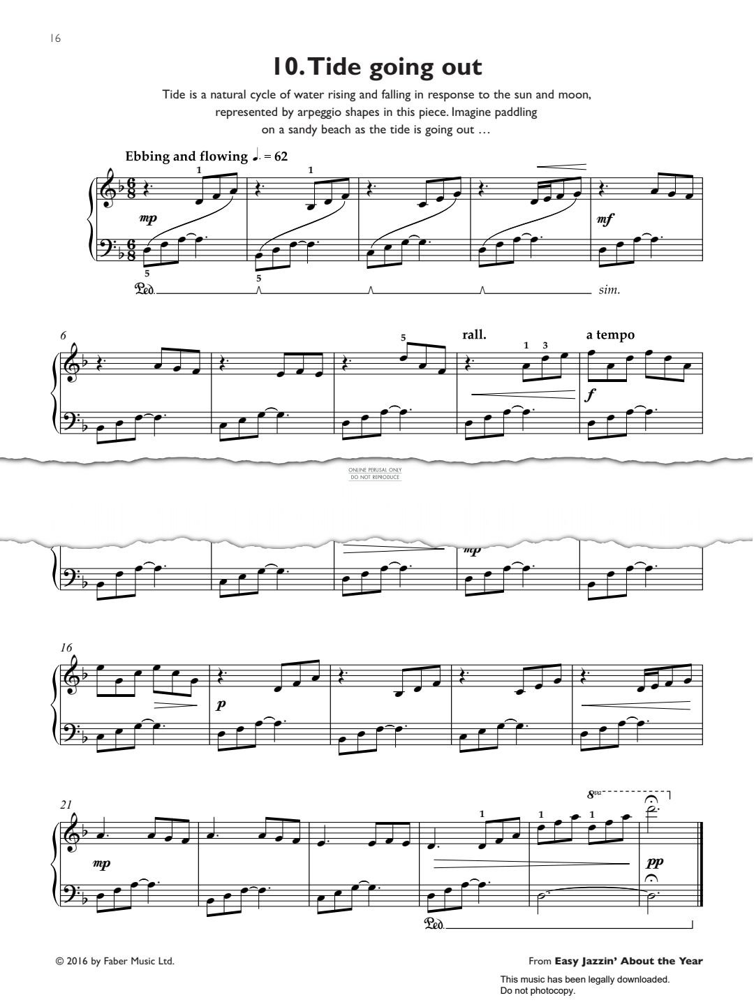 gallery: Tide Going Out (from 'Easy Jazzin' About the Year'), Pam Wedgwood